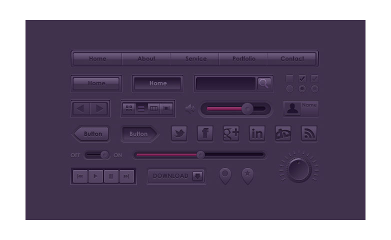 40+ Fantastic and free UI kits 012
