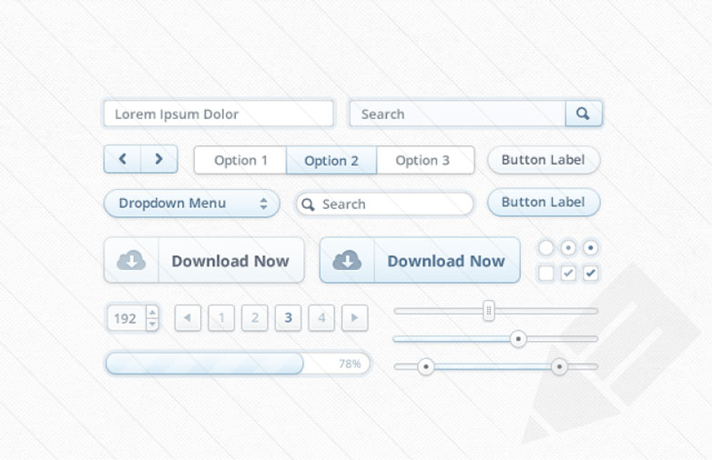 40+ Fantastic and free UI kits 028