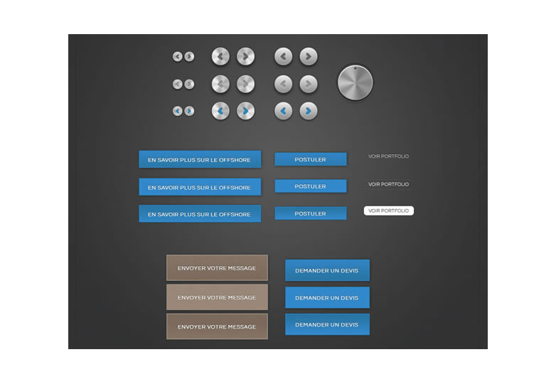 40+ Fantastic and free UI kits 044