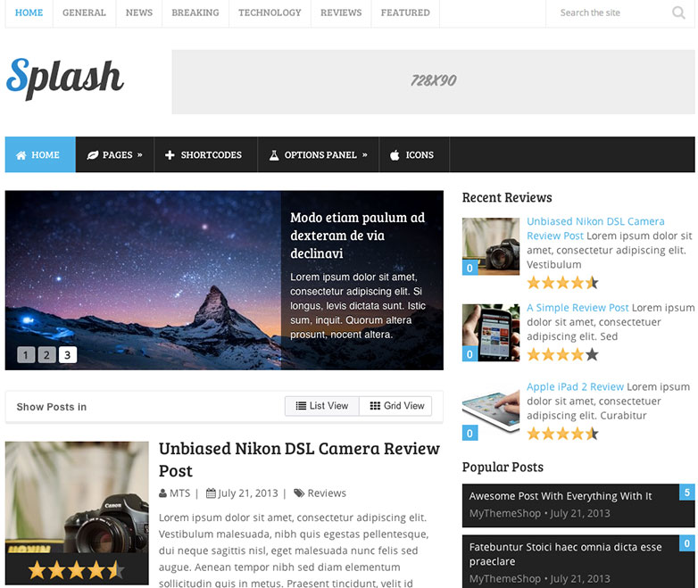 Giveaway: Win 1 of 20 Premium WordPress Themes from MyThemeShop splash