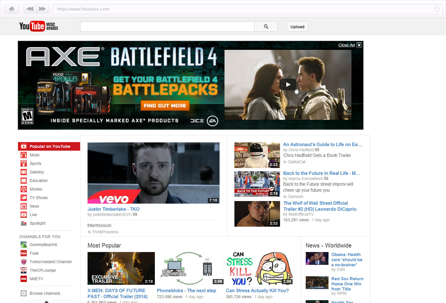 How white noise affects UX youtube