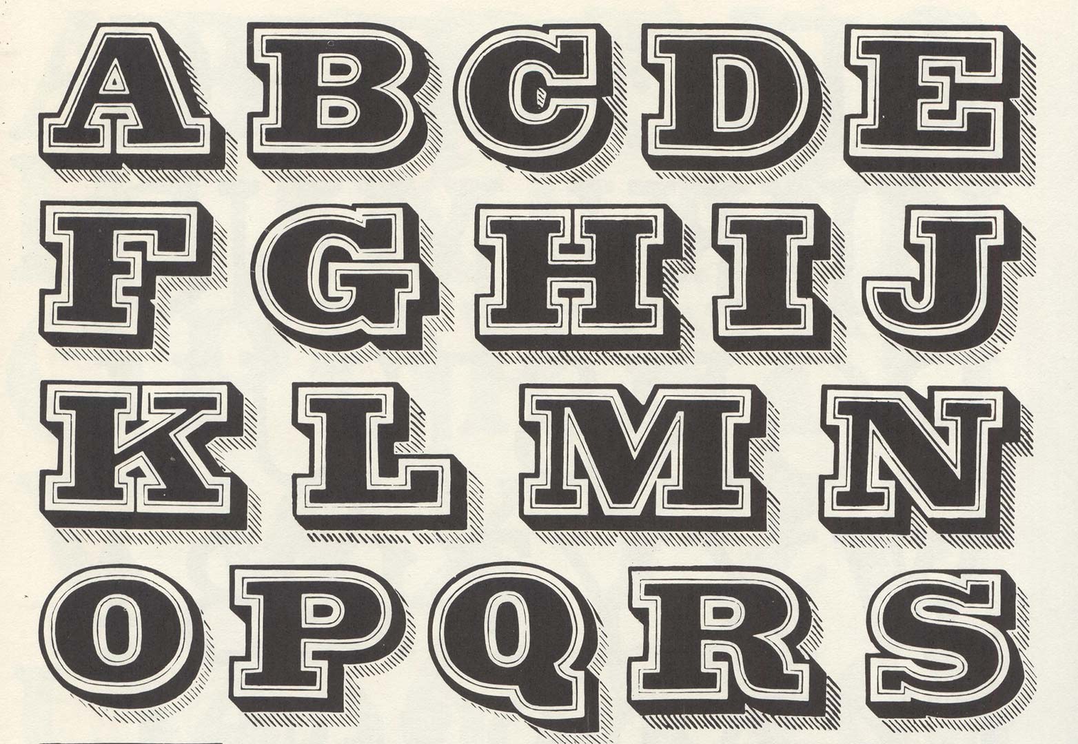 80+ free wood type alphabets wt_008