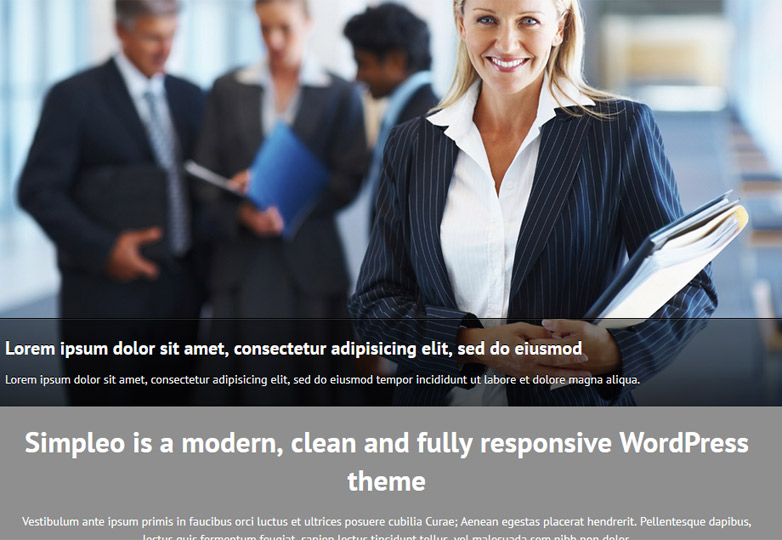 Our favorite free WordPress themes, October 2013 simpleo