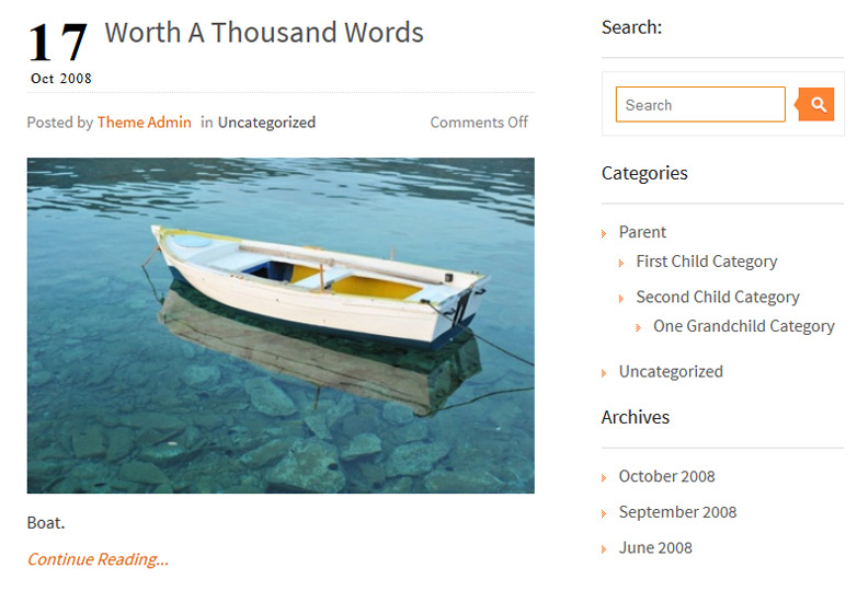 Our favorite free WordPress themes, October 2013 traffica