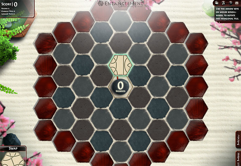 30 incredibly addictive HTML5 games 3.-Entanglement