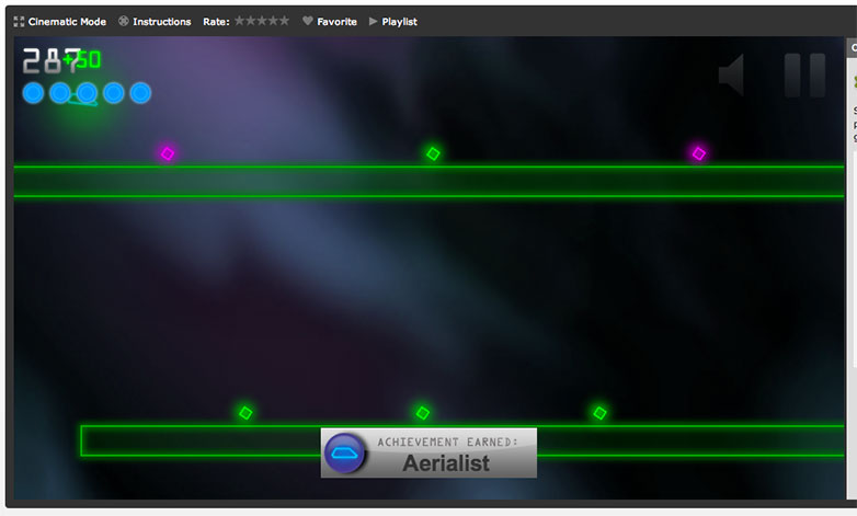 30 incredibly addictive HTML5 games 7.-Vector-Runner-Remix