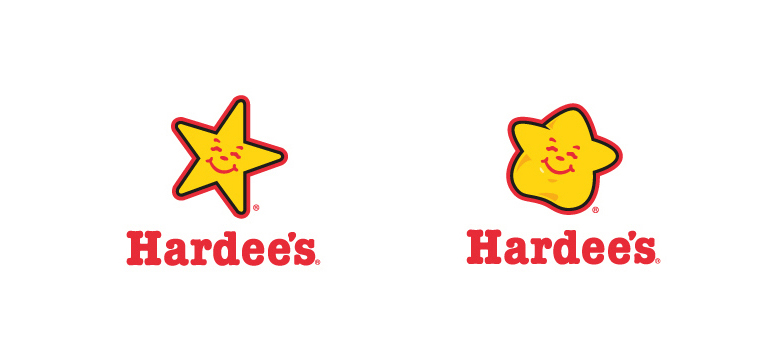 Fast food logos with a side of honesty Hardee's Fat Logo
