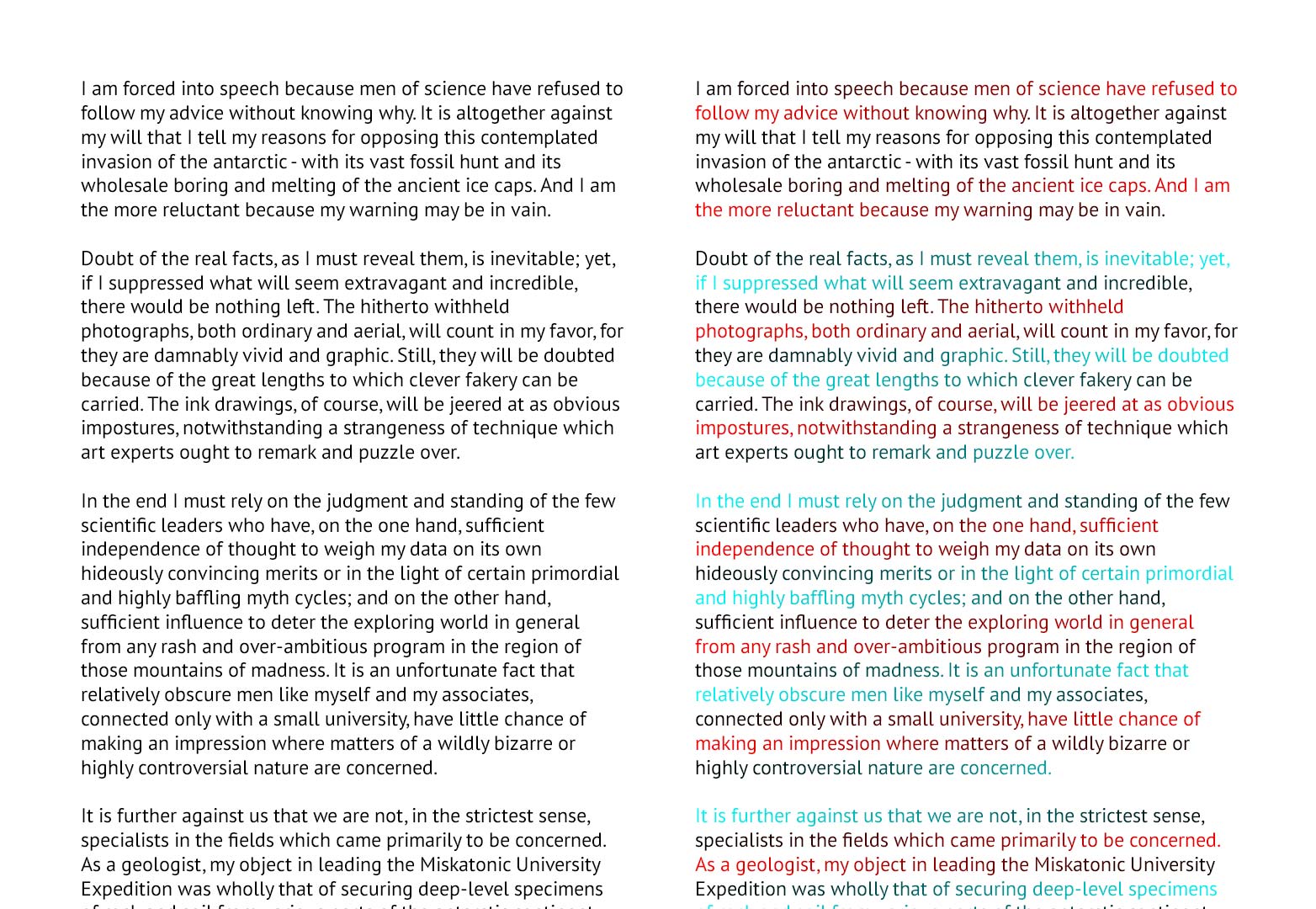 A simple typographic trick to increase text readability by up to 30% sample