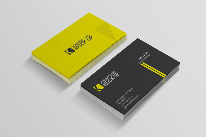 40 really creative business card templates cardmockup23