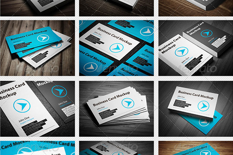 40 really creative business card templates cardmockup27