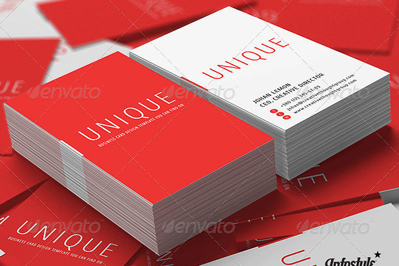 40 really creative business card templates cardmockup30