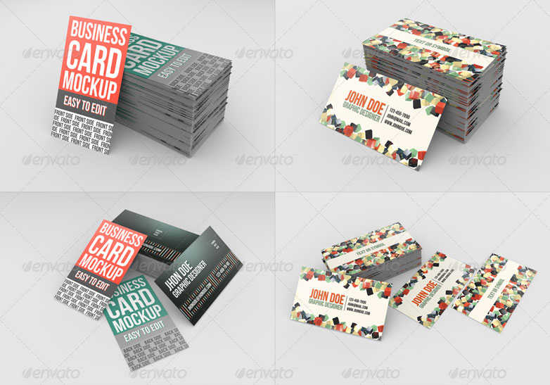 40 really creative business card templates cardmockup35