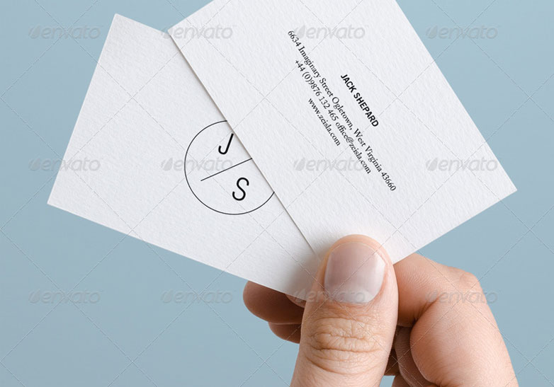 40 really creative business card templates cardmockup36