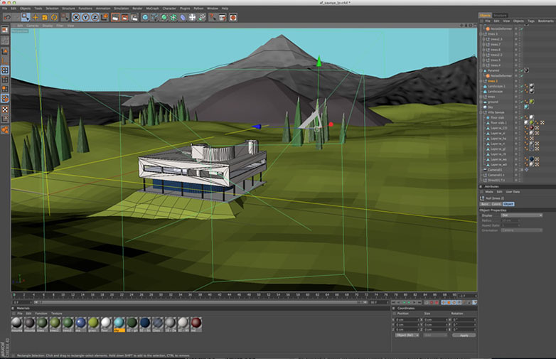 How to get the low-poly look low_poly_cinema4D