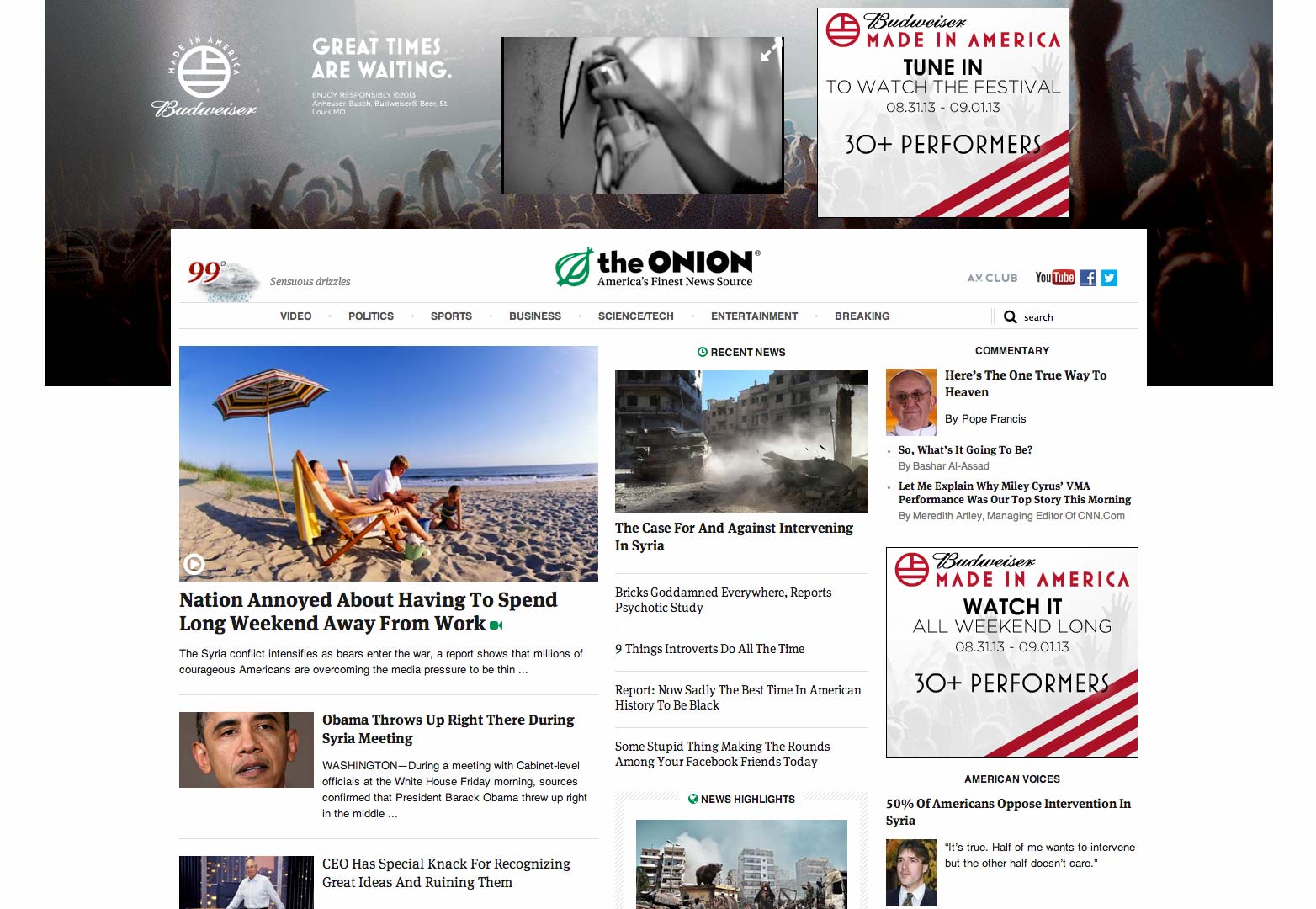 How to design news sites onion