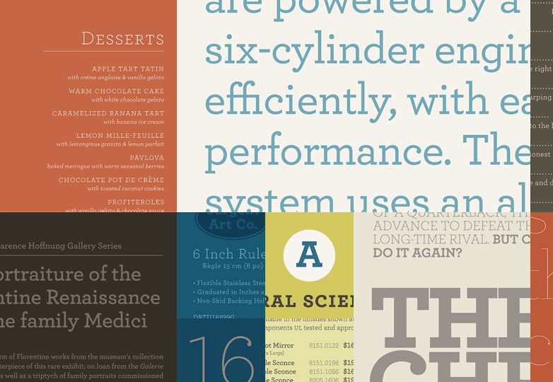 Perfect web typography with slab-serifs archer