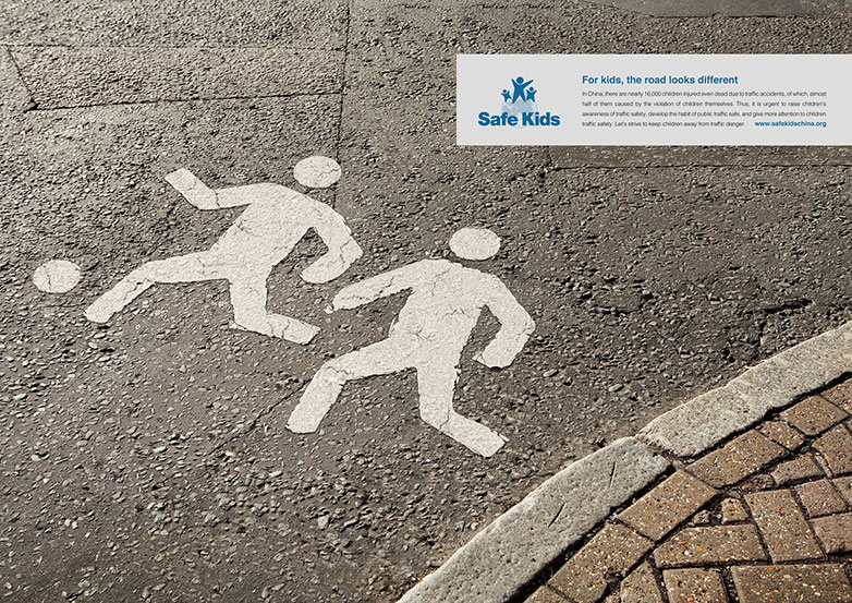 25 inspiring not-for-profit ads 11.-Safe-Kids_Football