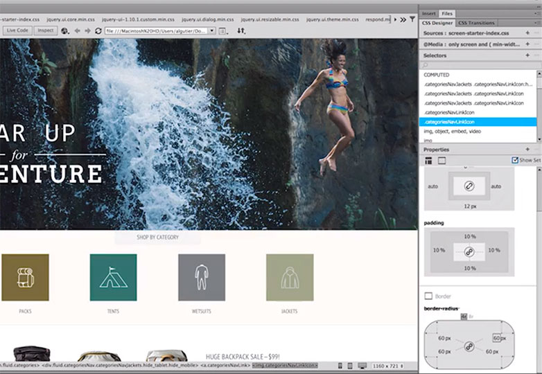 Adobe release Dreamweaver CC updates dw_02