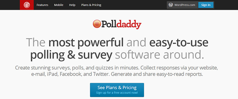30 essential UX tools 13-polldaddy