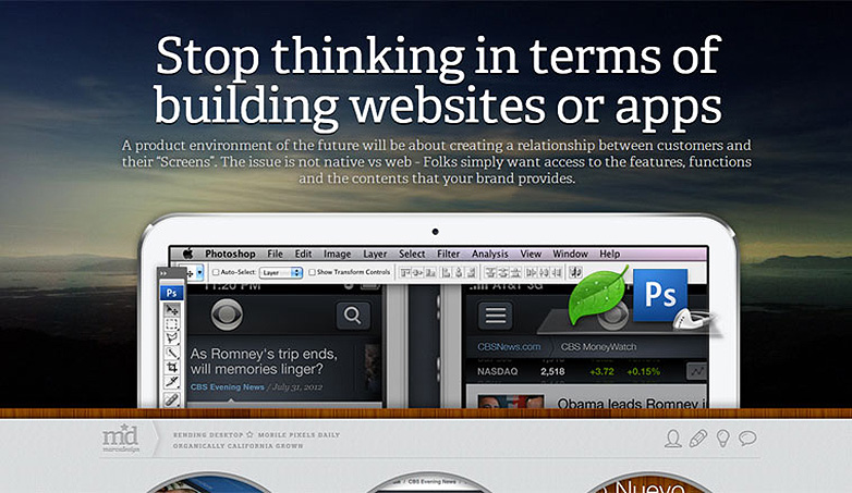 More is less: Not so minimal, minimalist websites marcsdesign