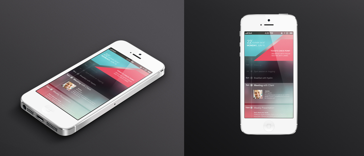 20 beautifully designed smartphone apps todaysched