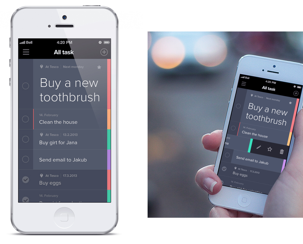 20 beautifully designed smartphone apps taasky