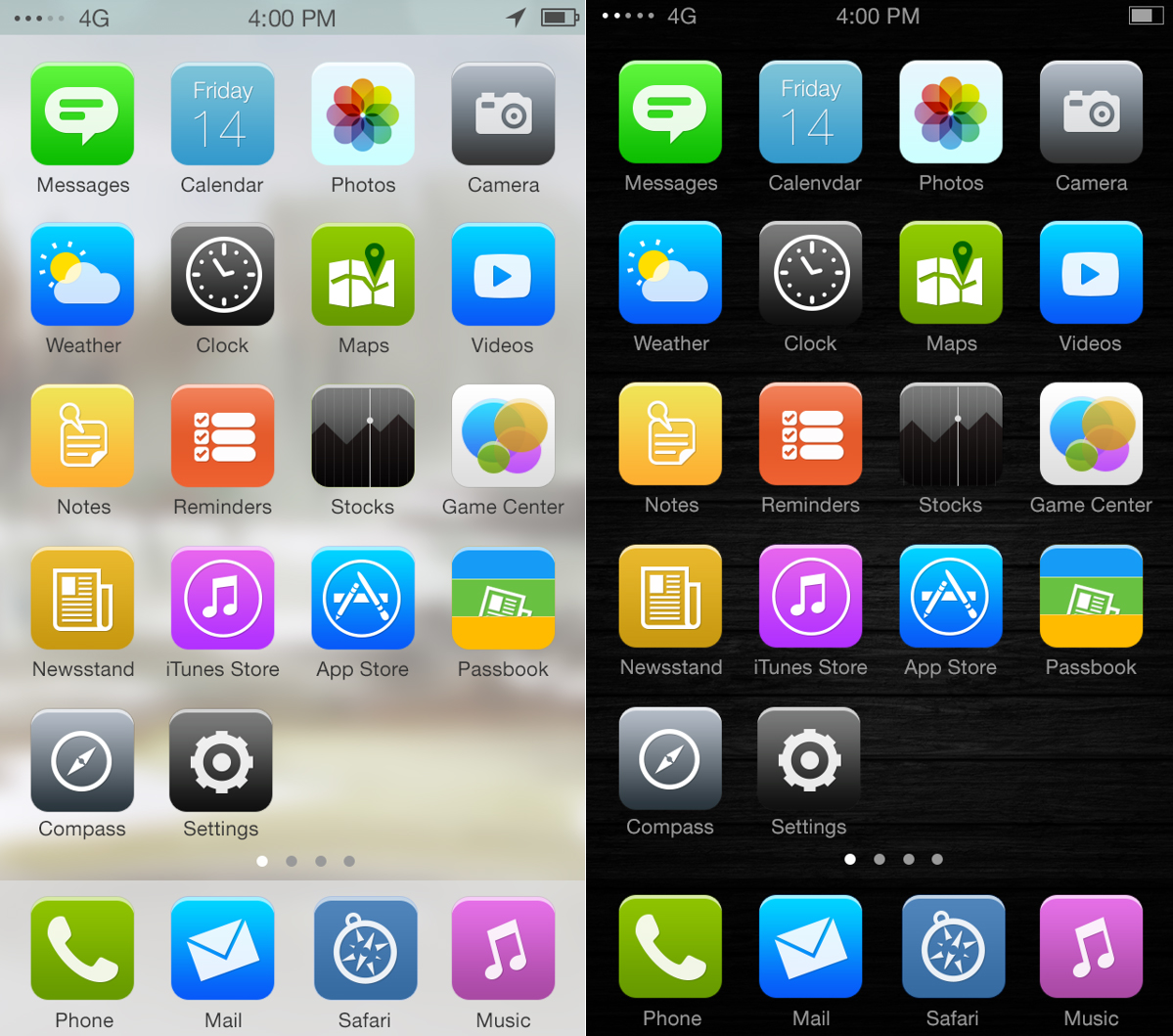 Designers have spoken: redesigning iOS 7, image size:1199x1059