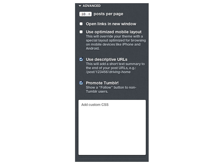 How to develop a custom Tumblr theme 8_advanced