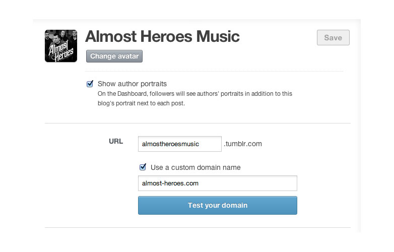 How to develop a custom Tumblr theme 9_custom_domain