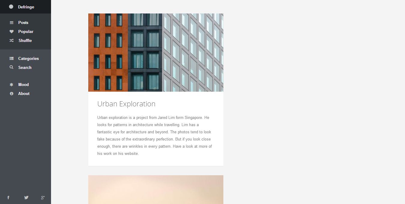 15 web sites with excellent UX Defringe
