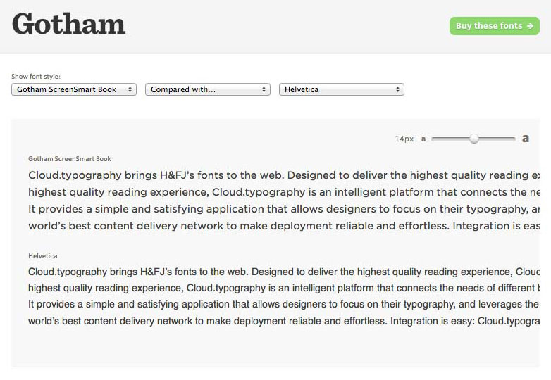 New webfont options from Cloud.typography compare2