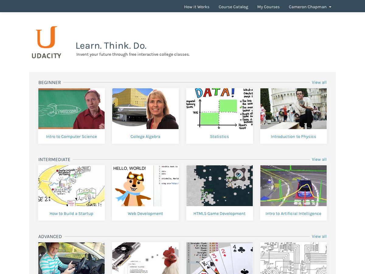 20+ resources for learning web design & development Udacity