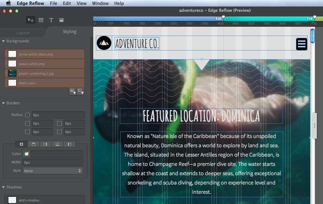 Major updates to Adobe Creative Cloud edge reflow