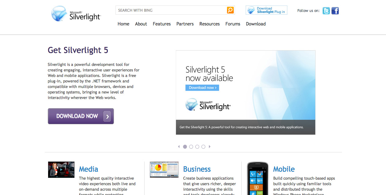 Microsoft Silverlight copy Microsoft Silverlight copy