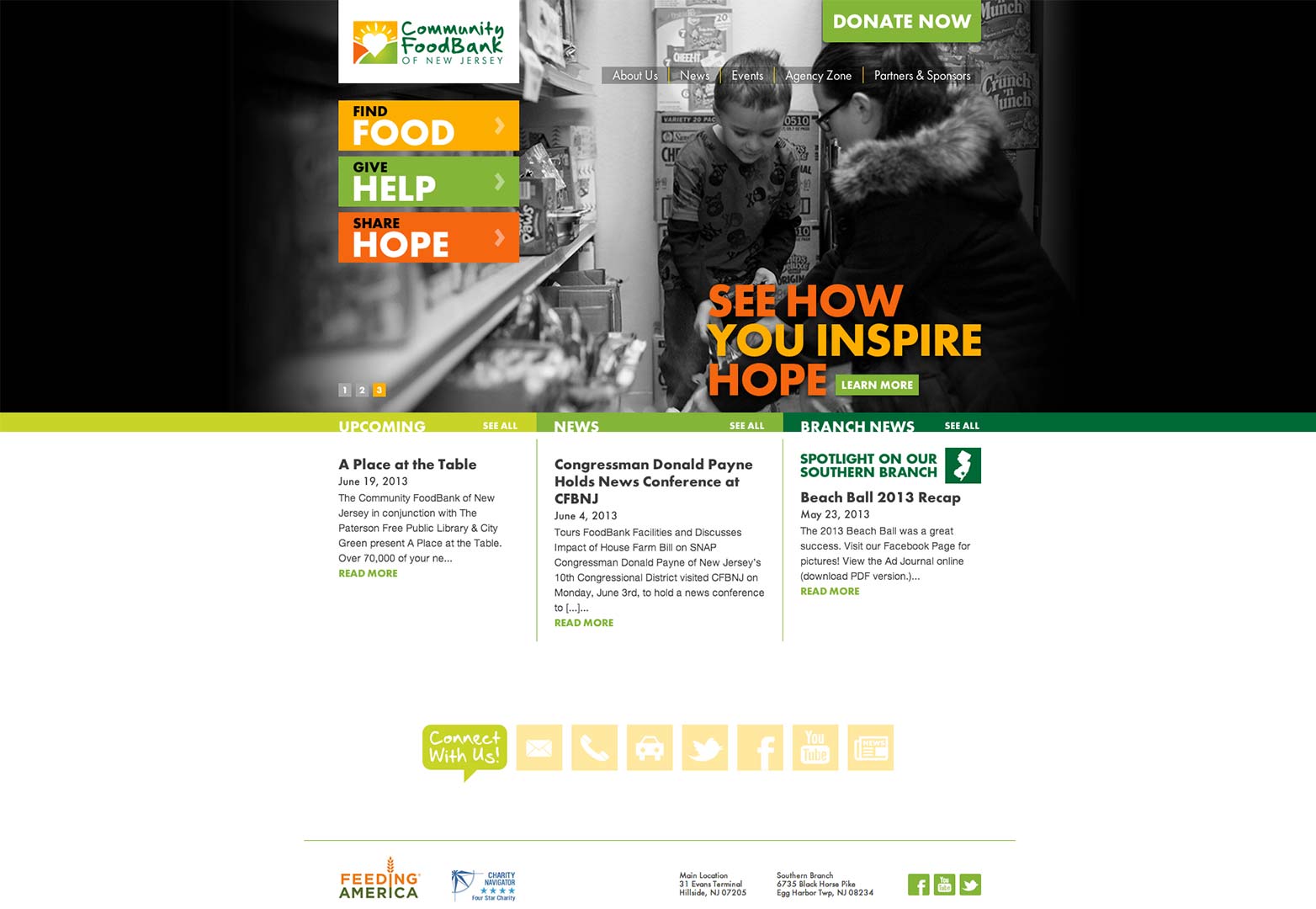 How to design for non-profits foodbank