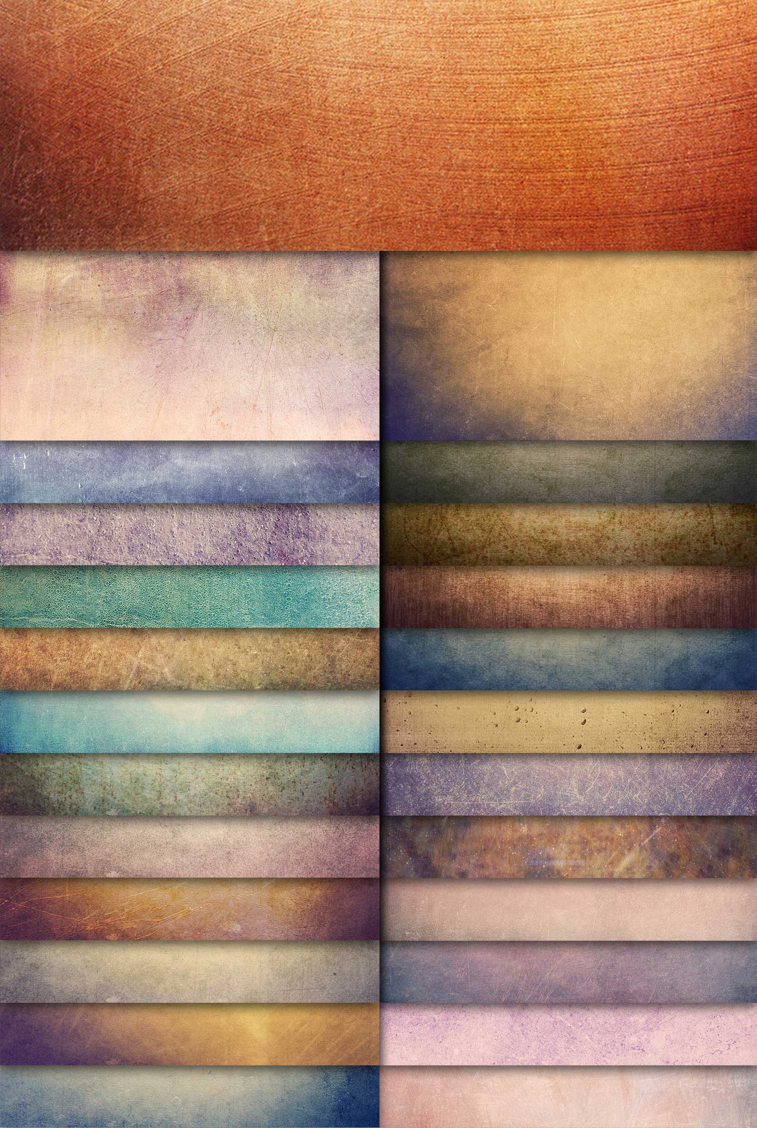 Free download: 25 Colorful Grunge Textures preview