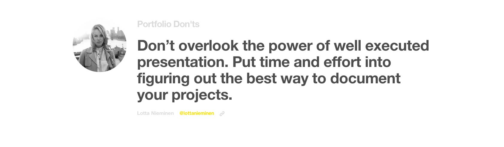 Want to be a designer? Learn the secret handshake lotta_nieminen