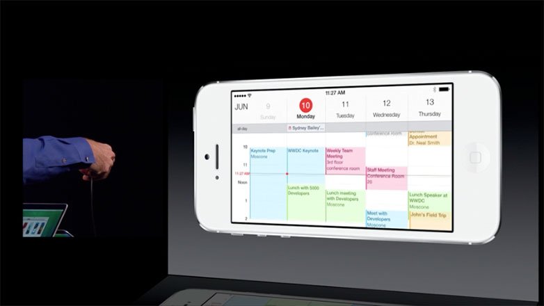 Apple hits and misses with iOS7 at WWDC calendar