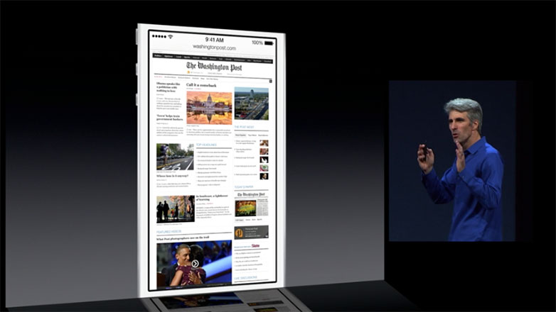 Apple hits and misses with iOS7 at WWDC safari