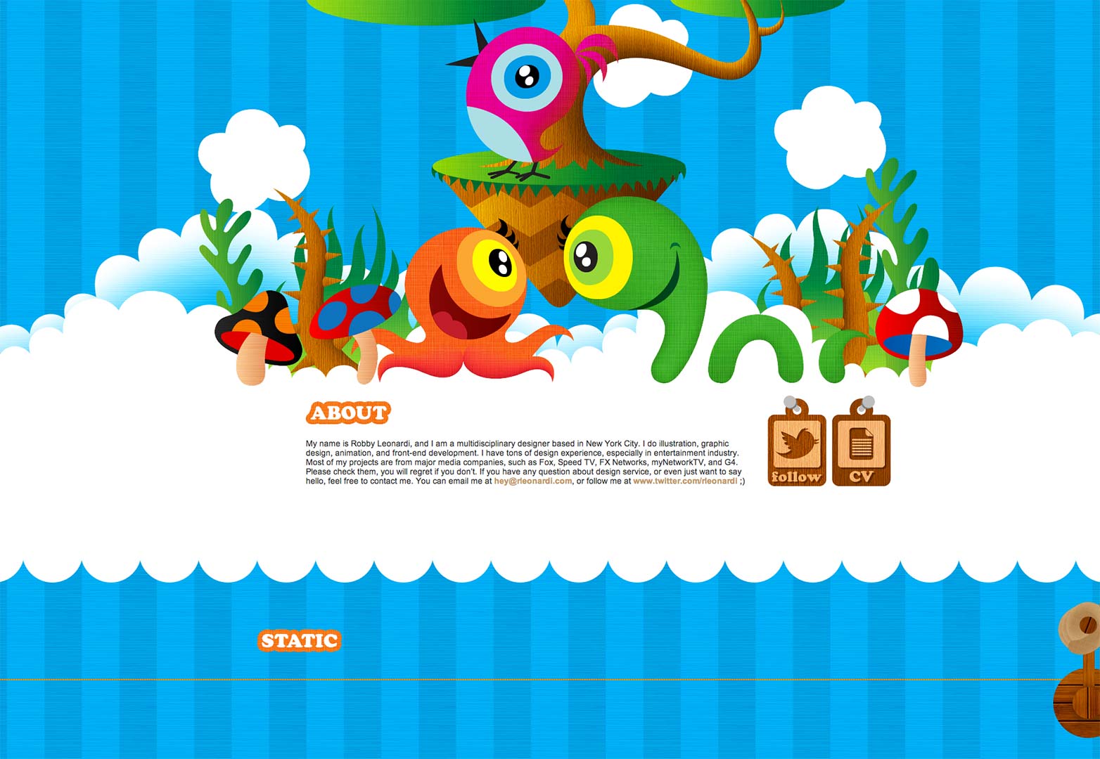 Perfection in a portfolio; a web design showcase rleonardi