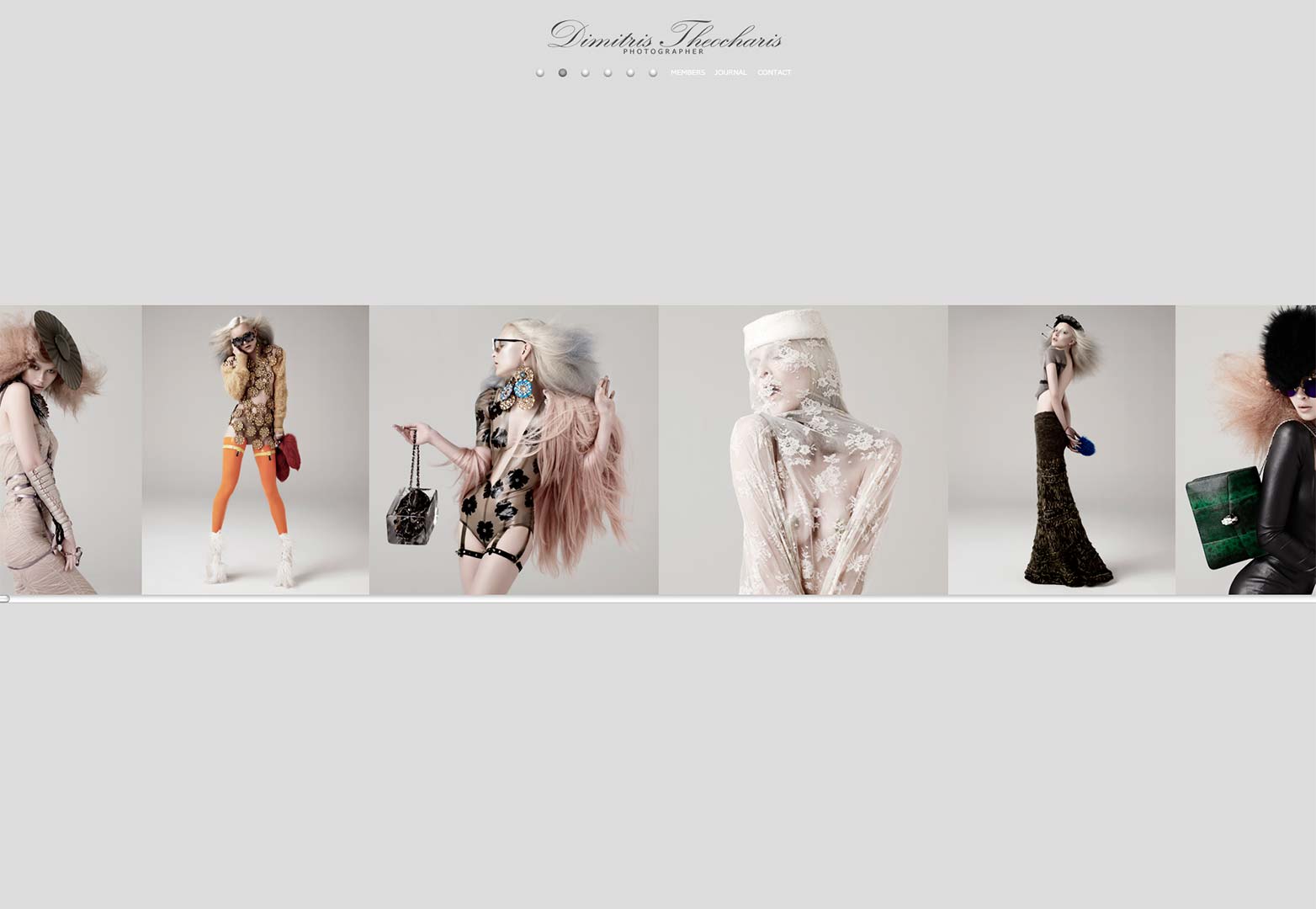 Perfection in a portfolio; a web design showcase theocharis
