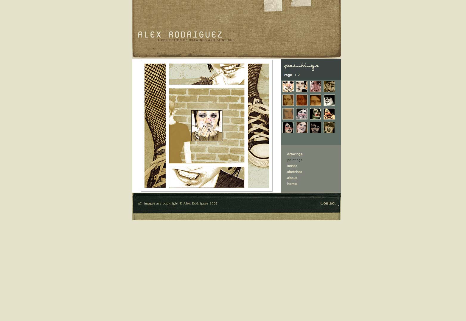Perfection in a portfolio; a web design showcase itsajackal
