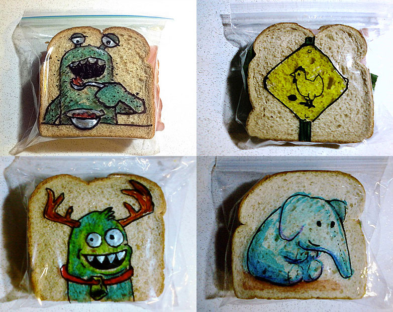 Graphic designer dad’s lunch bag surprise lunch_001