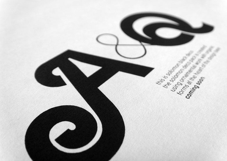 solomon004 Solomon font