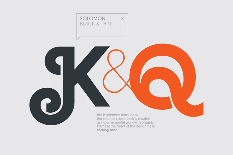 solomon006 Solomon font