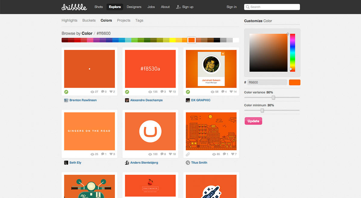 Dribbble Dribbble 1