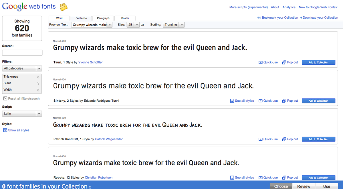 google-webfonts google webfonts