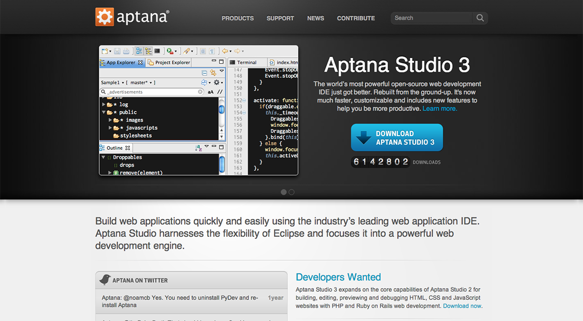 aptana aptana