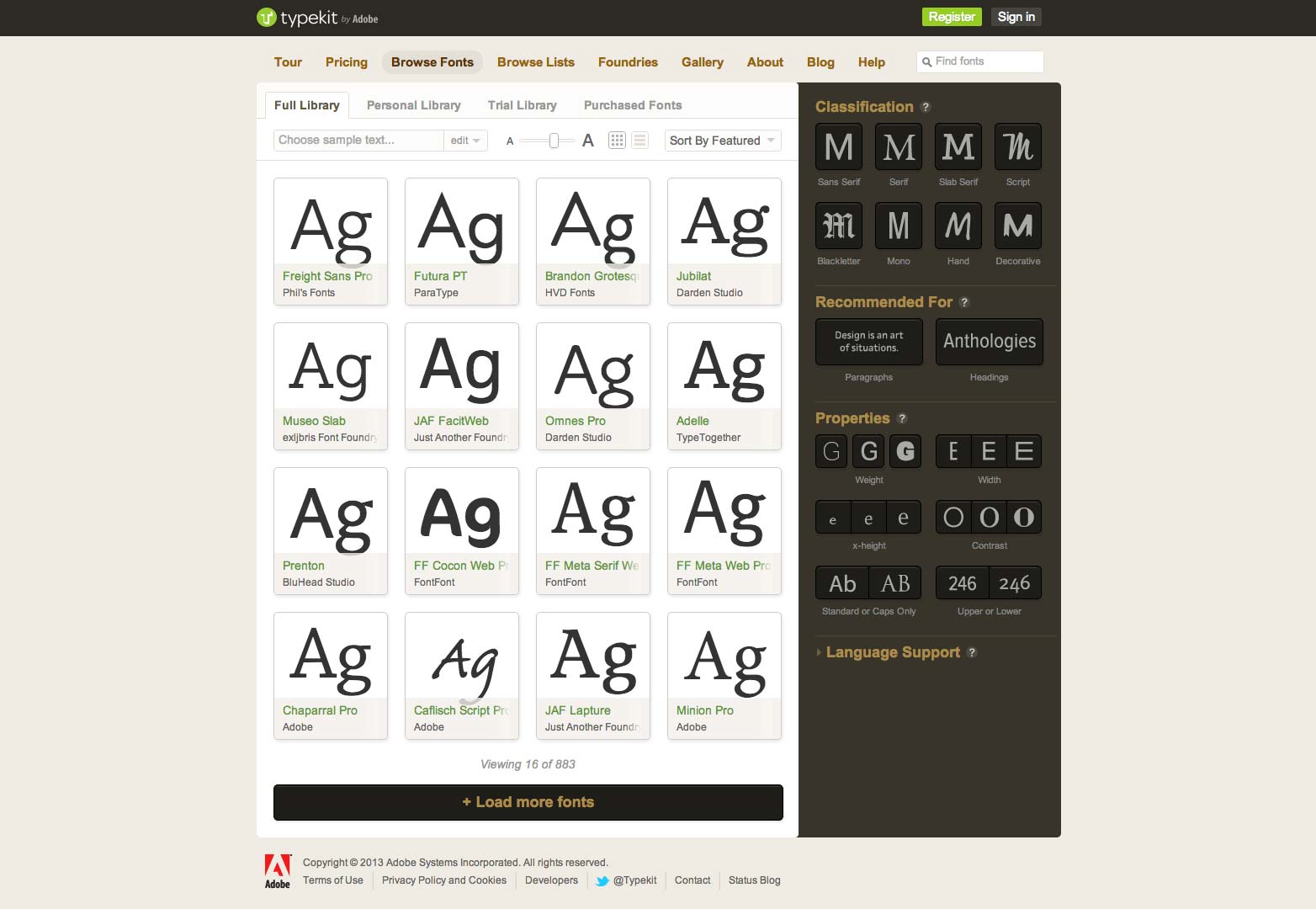 typekit Typekit