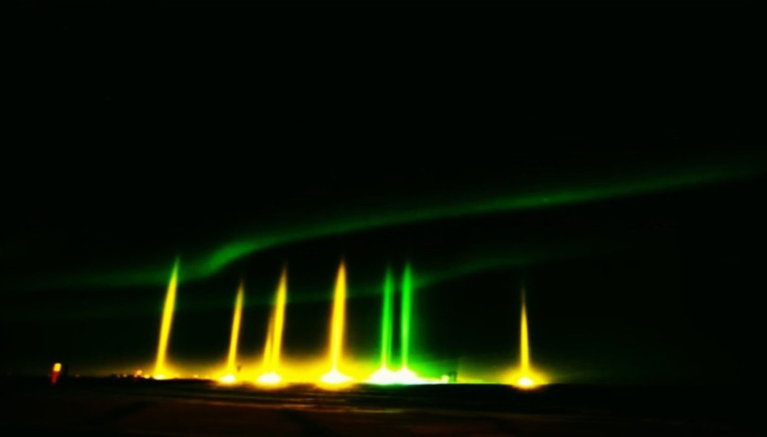 Light pillars